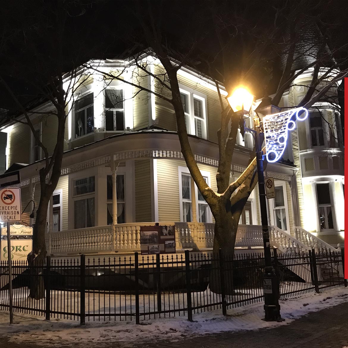 Éclairage extérieur